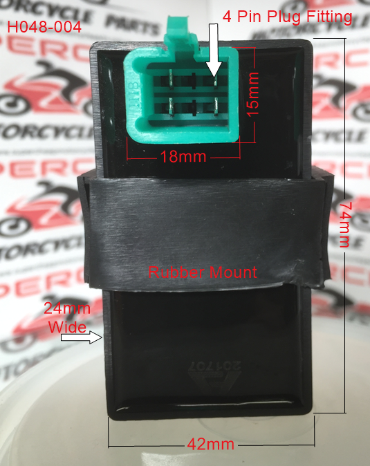 CDI, H048-004, 4 Pin, Suits ATVs, Pit Bikes, Scooters, Buggies and Go Karts. image 1