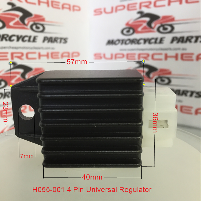 Voltage Regulator,H055-001,  4 Pin. image 1