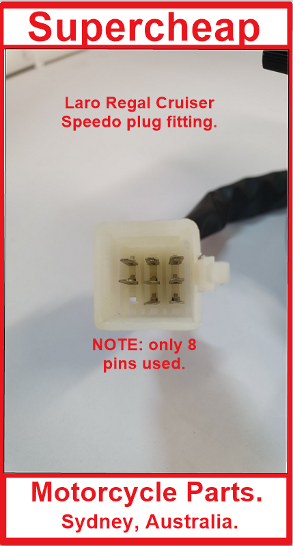 Laro Regal Raptor Cruiser speedometer. Fits from 2011 model Regal's. image 2