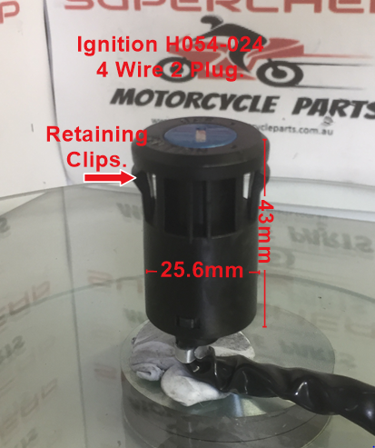 Ignition, H054-024, Clip in, 4 Wire, 2 Plug Honda Style, ATVs, Pit Bikes. image 0