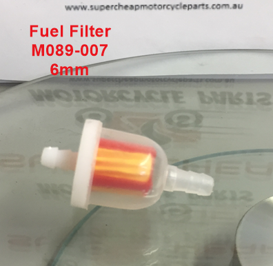 Fuel Filter, M089-007, 6mm image 1