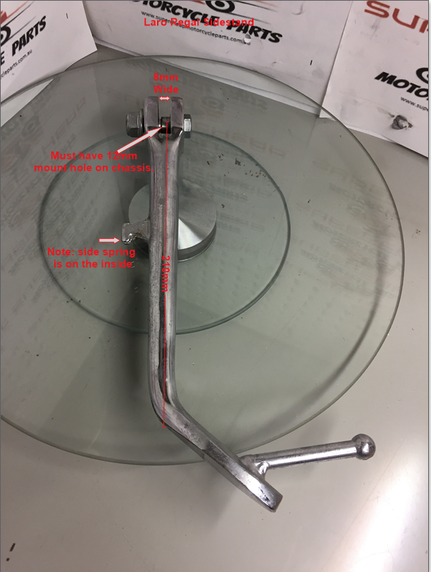 Laro Prostreet and Hunter Daytona Sidestand. image 3