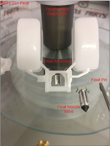 Kit, A012-031, Vacuum Carburetor Repair kit, 26mm Throttle Slide image 3