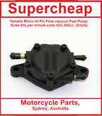 Yamaha Rhino and Grizzly Hi Flow vacuum fuel pump. image 2