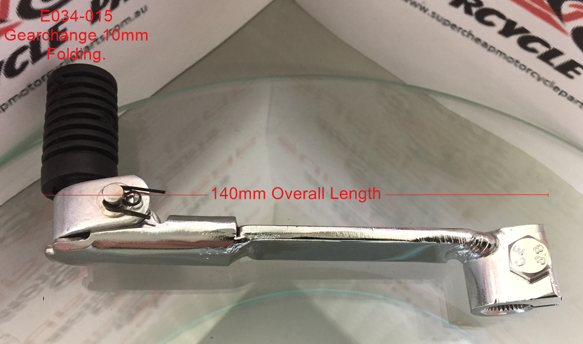 Gear Change,  E034-015, 10mm Spline, Folding. image 1