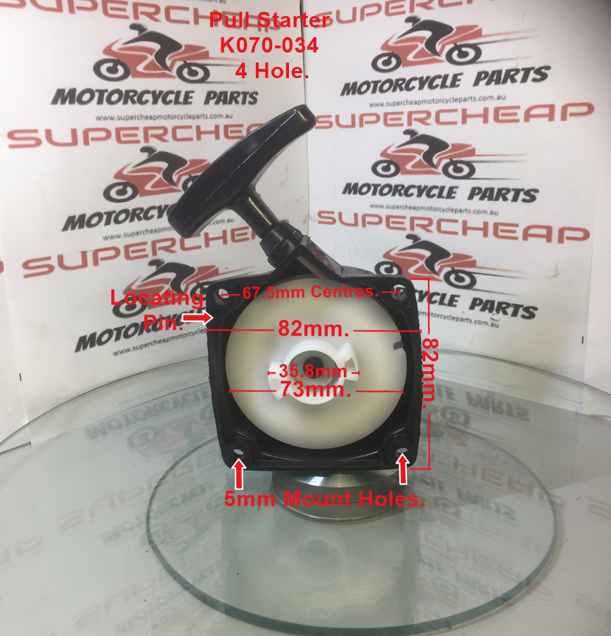 Pull Starter, K070-034, Pocket Bikes, Small Engine powered units. image 0