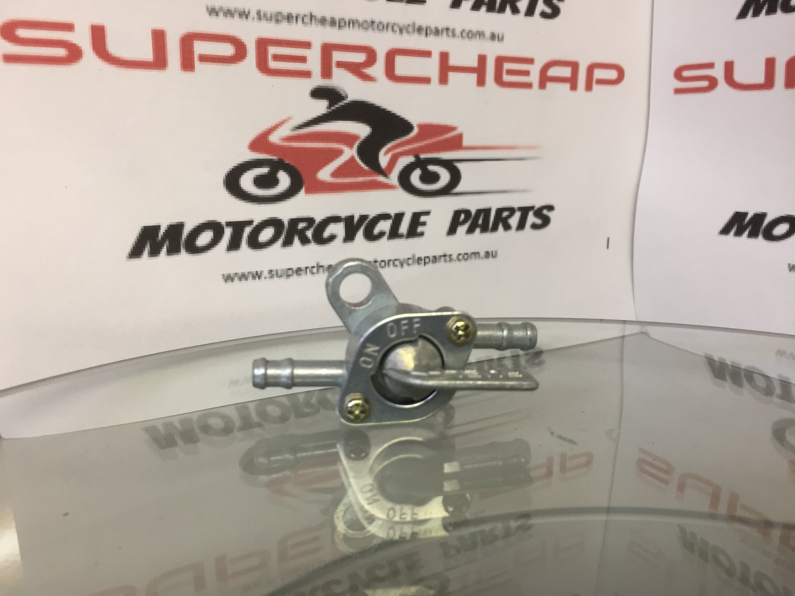 Fuel Tap M088-005, Bolt on, 5mm Fuel Line. image 1