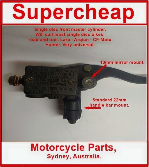 Laro-Hunter single disc master cylinder, will fit many other units. image 1