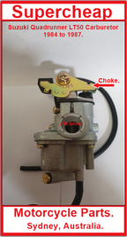 Suzuki Quadrunner LT50 Carburetor, 1984 to 1987. image 3