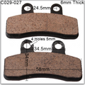 Brake Pads C029-027,  Pit bikes, Dirt bikes, ATVs, Scooters, Buggies & Go Karts. image 0