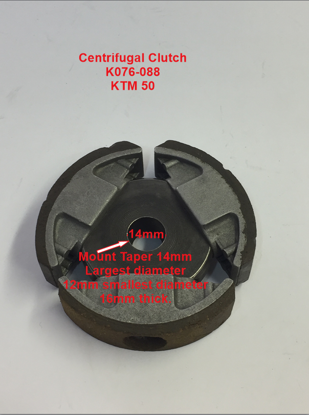 KTM 50cc Centrifugal Clutch, K076-088 image 0