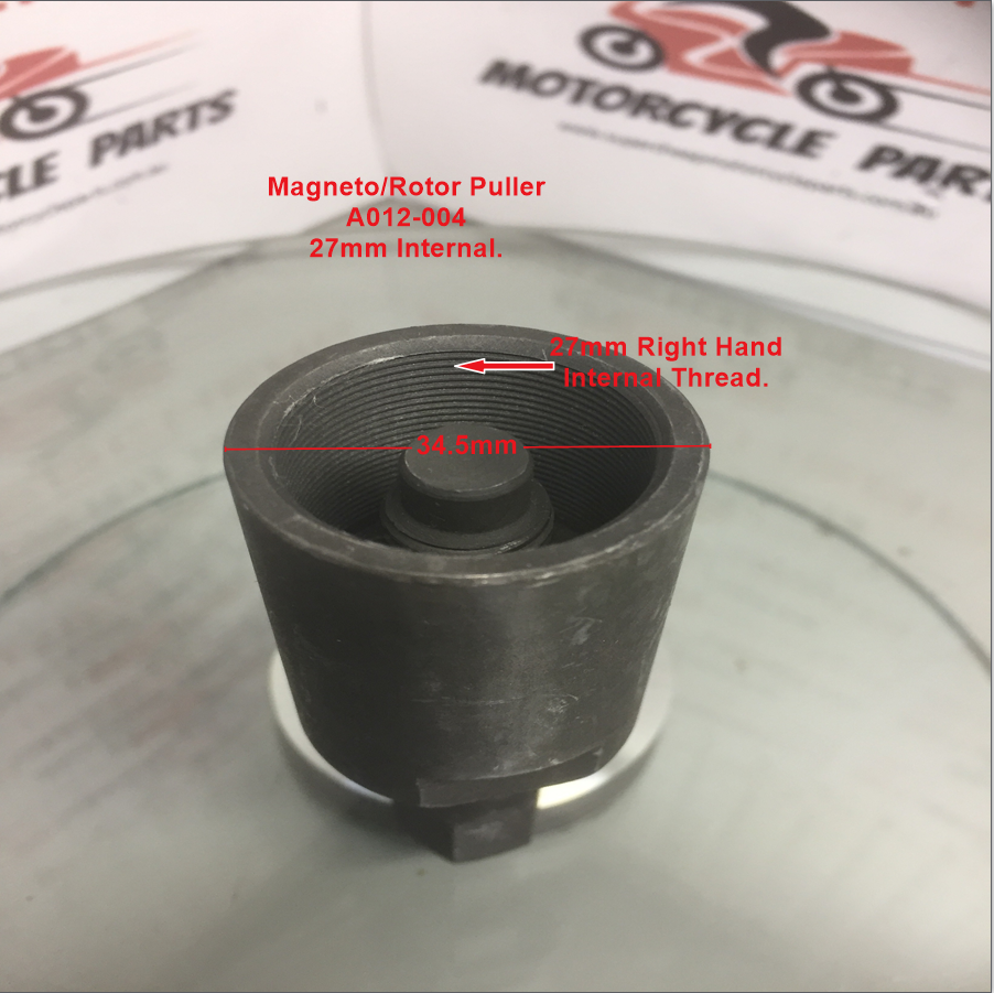Rotor/Magneto Puller, A012-004, 27mm Right Hand Internal Thread. image 1