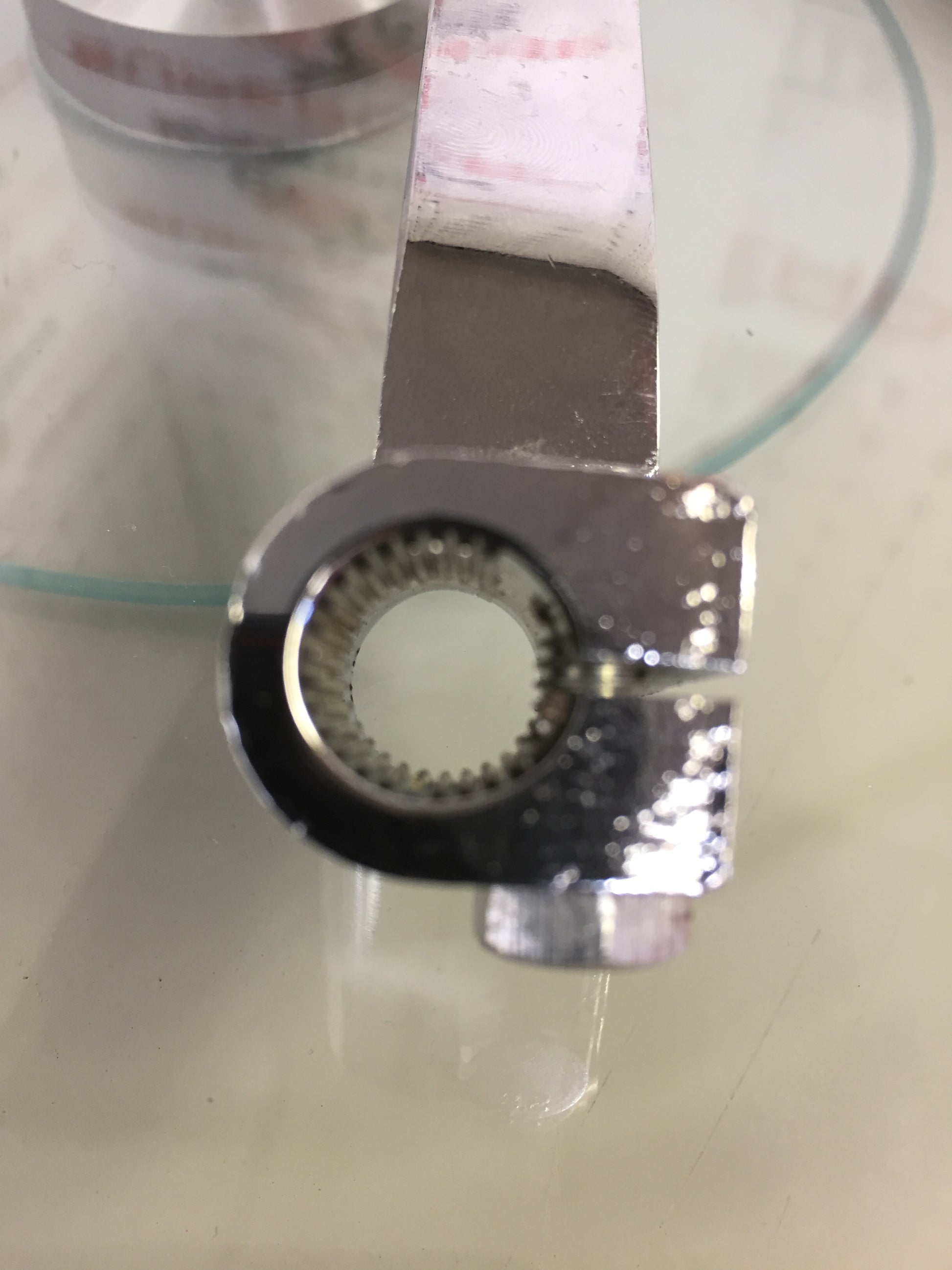 Gear Change,  E034-030, 10mm Spline. Offset Lever. image 4