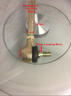 Steering Arm, E031-028, ATVs, Buggies, UTVs,150mm, L and RH Thread. image 2