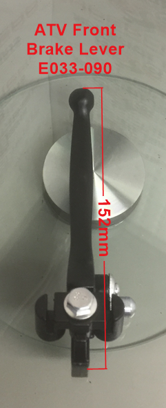 ATV Brake Lever, Drum Brake, twin cable front brake lever, ATVs, Suzuki LT80 image 3