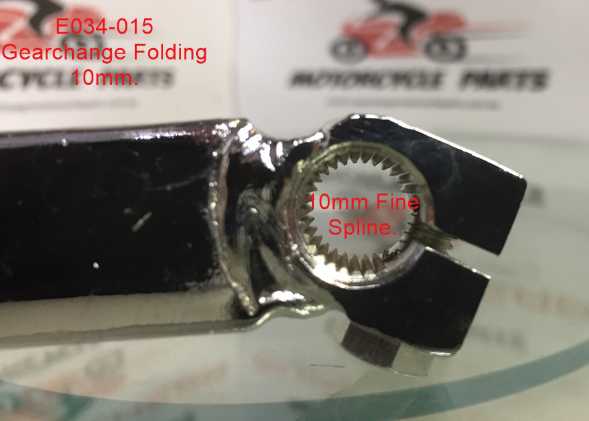 Gear Change,  E034-015, 10mm Spline, Folding. image 3