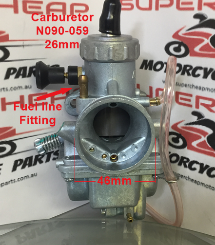 Carburetor N090-059, 26mm,Molkt, L/Hand Choke. image 3