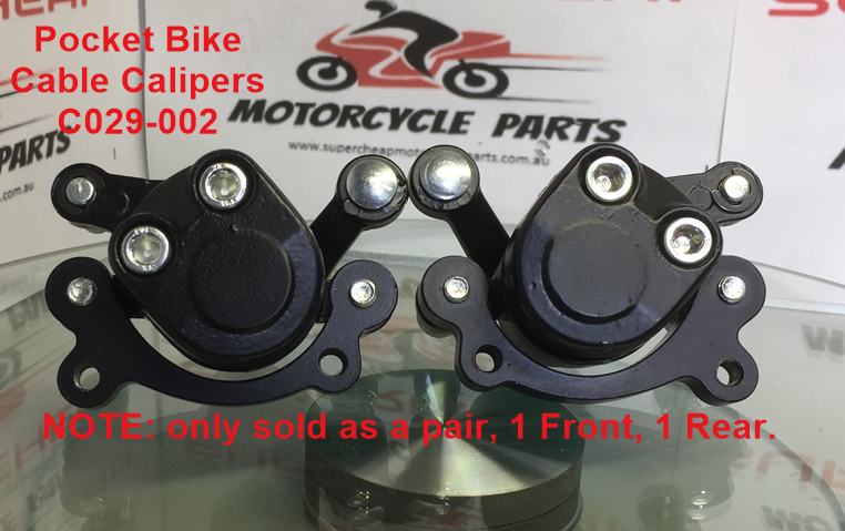 Pocket Bike, C029-002, Brake Calipers, Cable Calipers front and rear. image 4