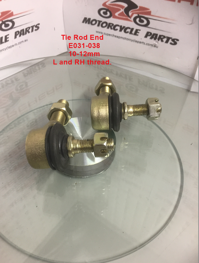 Tie Rod End, E031-038, 10-12mm, L and RH Thread. UTVs, ATVs, Buggies. image 2