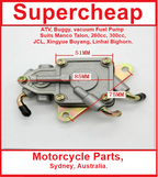 Vacuum Fuel Pump, suits Buggies, ATV's, UTV's, Go Karts and many more. image 0