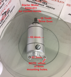 Starter Motor, K084-011, CB 200/250, Honda Air Cooled, ATVs, Buggies, Go Karts. image 2