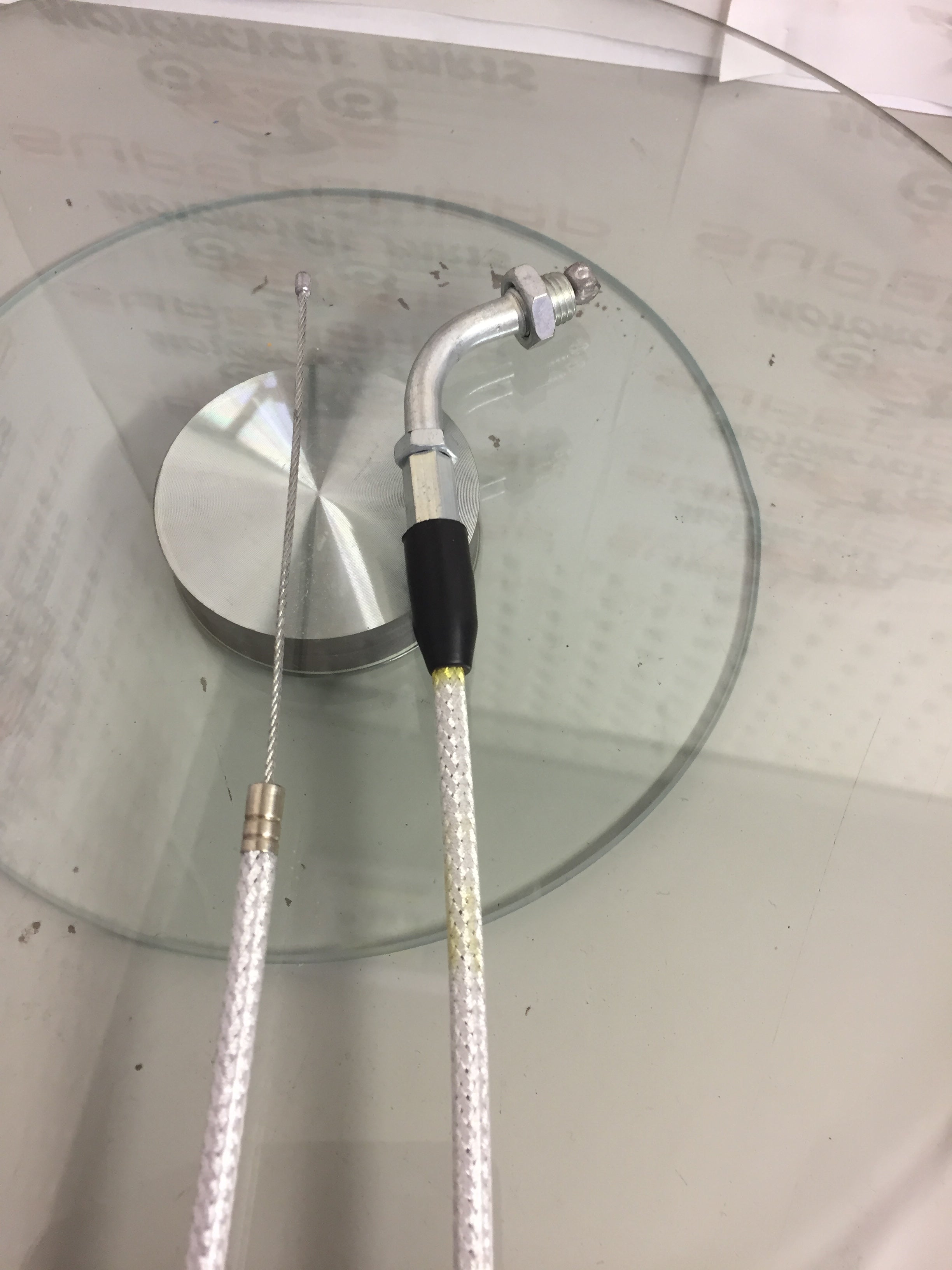 Throttle Cable, D030-079, 770mm, Braided suits Pit Bikes, Dirt Bikes, ATVs image 1