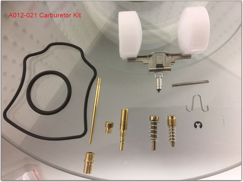 Carburetor Repair Kit, A012-021, suits PZ16mm carburetors. image 0