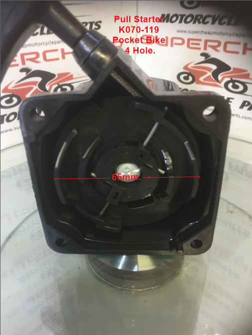 Pull Starter, K070-119, Suits  Pocket Bikes, ATVs, Scooters. image 3