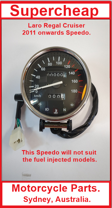 Laro Regal Raptor Cruiser speedometer. Fits from 2011 model Regal's. image 0