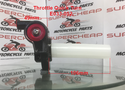 Throttle E033-052, Quick Turn, Side Pull. Dirt Bikes, Pit Bikes. image 0