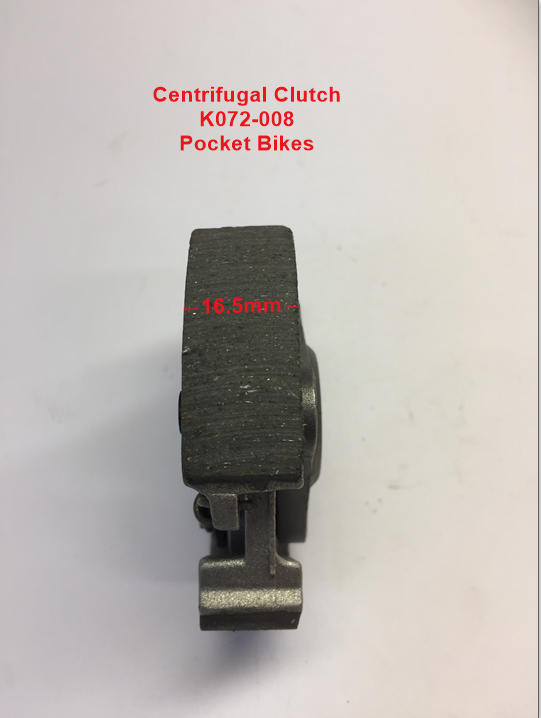 Centrifugal Clutch, K072-008, 33cc, 43cc, 47cc, 49cc 2 stroke pocket bikes. image 2