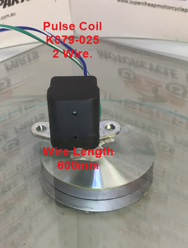 Pulse Coil, K079-025, 2 Wire, No plug Fitting, solder. image 2
