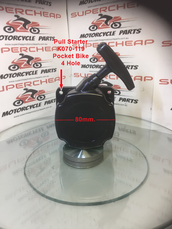 Pull Starter, K070-119, Suits  Pocket Bikes, ATVs, Scooters. image 1