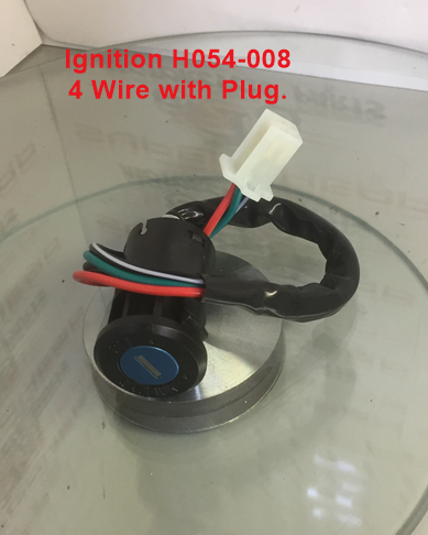 Ignition, H054-008, 4 Wire with Plug, clip in type. Dirt Bikes, ATVs. image 3