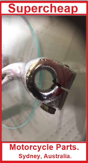 Kick Starter E034-016, 12mm Spline, Bent Shaft. image 2