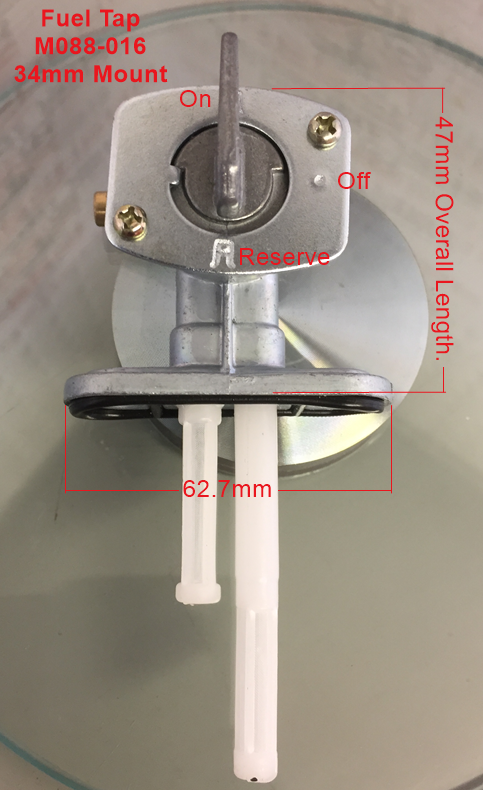 Fuel Tap Assembly 02-15 Kawasaki KLX110 & 03-05 Suzuki DRZ110 and more. image 1