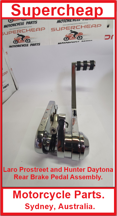 Laro Prostreet and Hunter Daytona rear brake pedal assembly. image 1