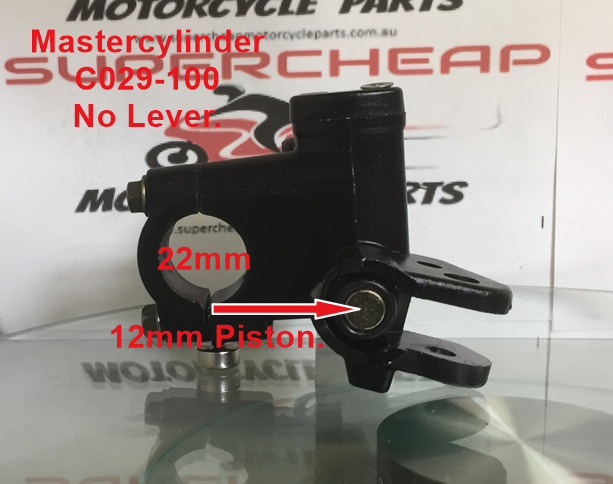 Mastercylinder, C029-100, Dirt Bikes, ATVs, Scooters, Pit Bikes. image 2