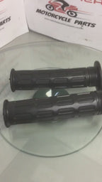 Grips, E033-056, Honda Style, with throttle Tube. Pit Bikes,Dirt Bikes.