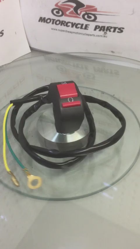 Kill Switch, I060-024, 2 Wire for Standard 22mm Handlebars.