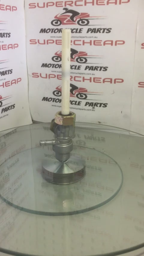 Laro Regal Fuel Tap. 18mm thread mount. OFF/ON/RESERVE.