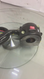 Switchblock, I060-028, Left Hand, 7 Wire, Start, Kill, Lights, Off/On/High.